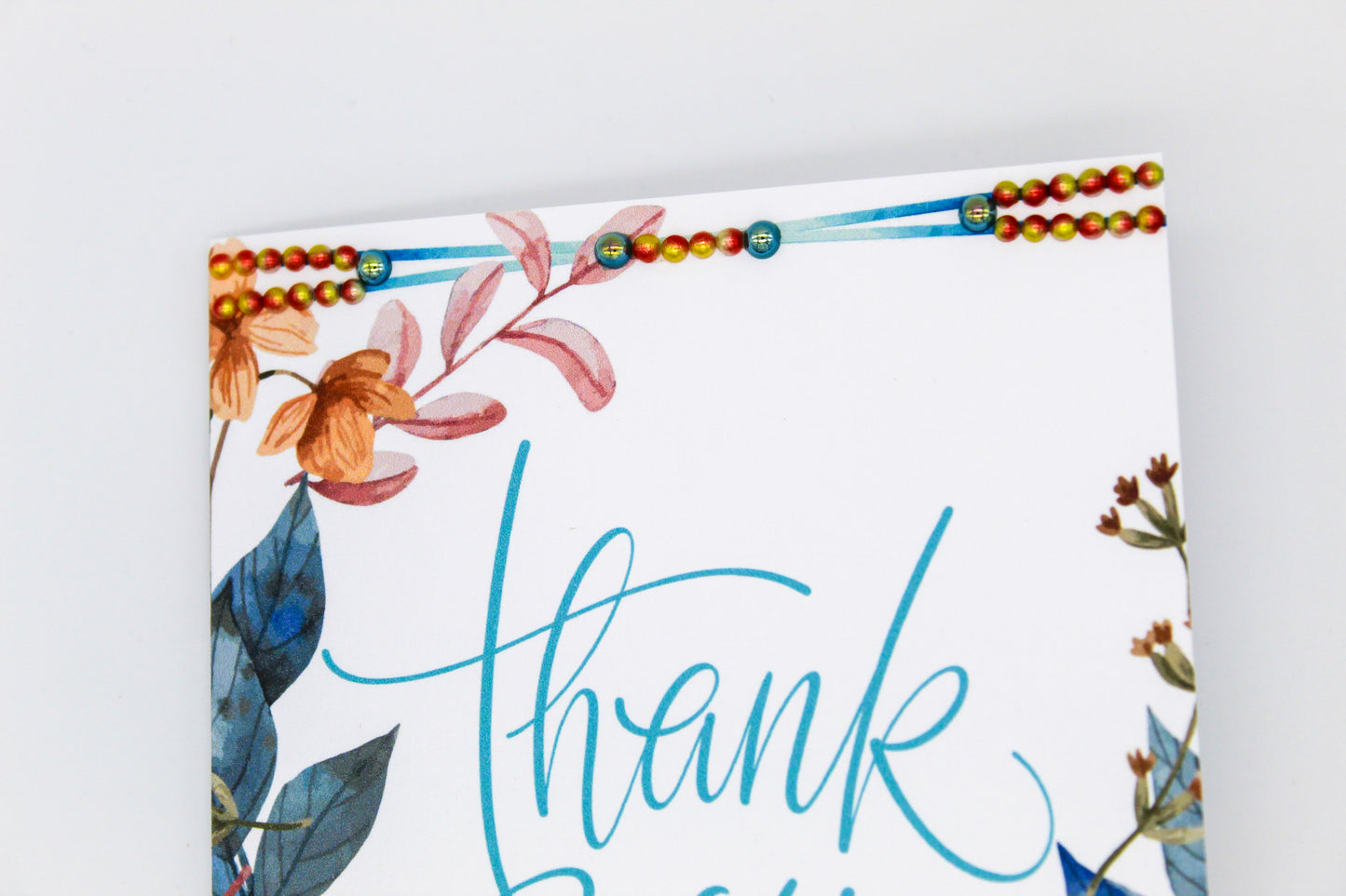 Floral Accents Thank You Card-1