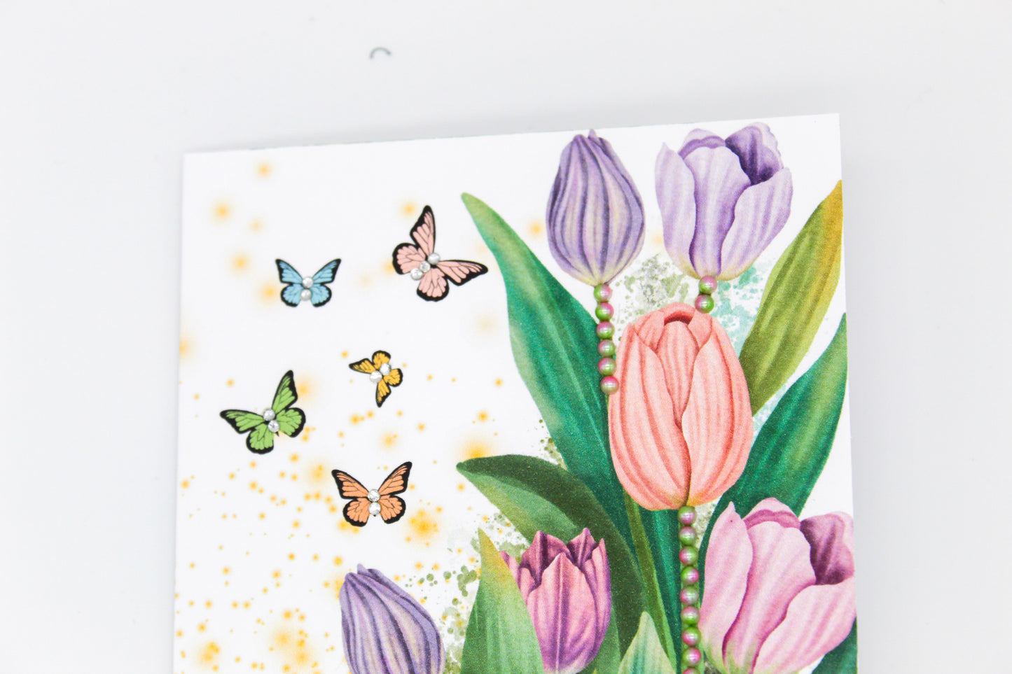 Butterflies & Tulips Sympathy Card-2