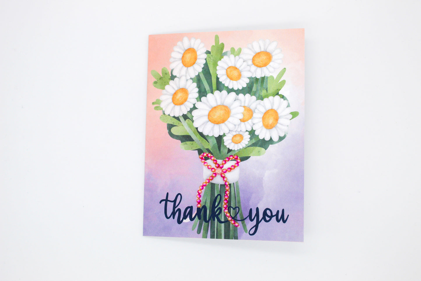 Daisy Bouquet Thank You Card-6