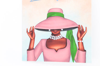 Elegant Woman Thank You Card-2