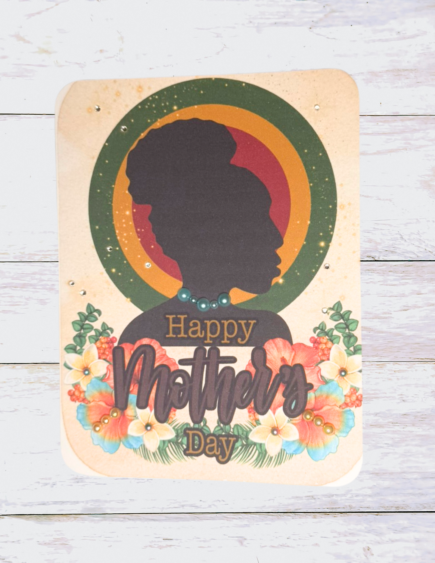 Radiant Motherhood Mother’s Day Card