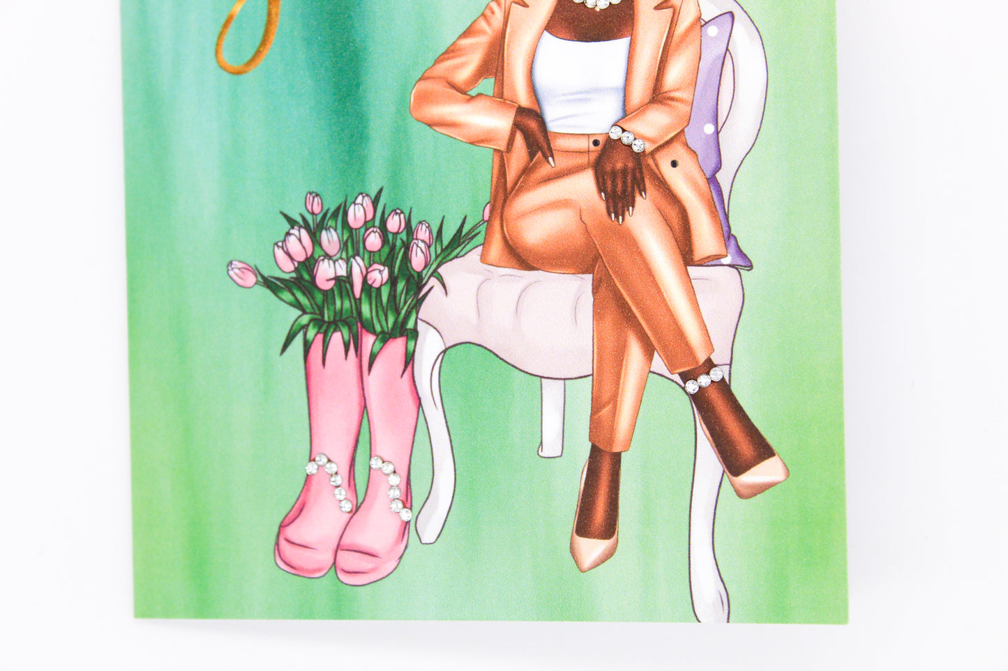 Confident Woman Thank You Card-3