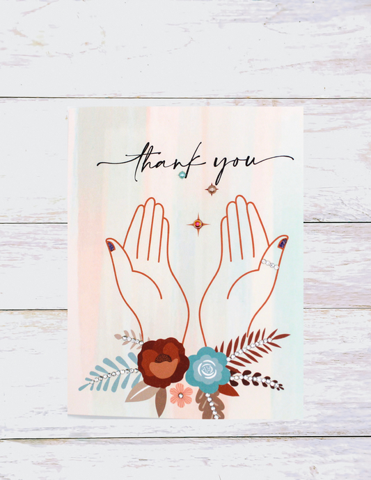Graceful Hands Thank You Card-3