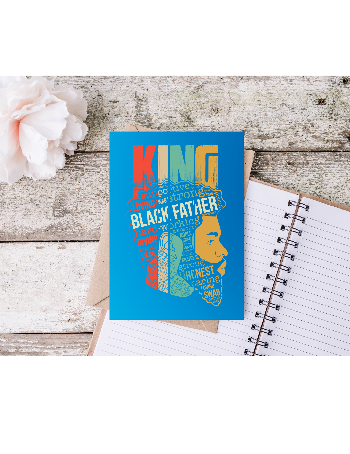 King: A Father's Day Tribute Card