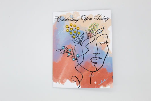 Sparkling Beauty Birthday Card-17