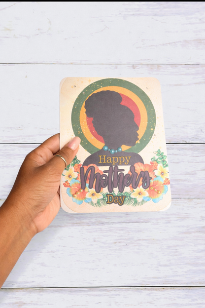 Radiant Motherhood Mother’s Day Card