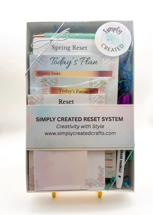 Simply Created Reset System – boxed productivity set