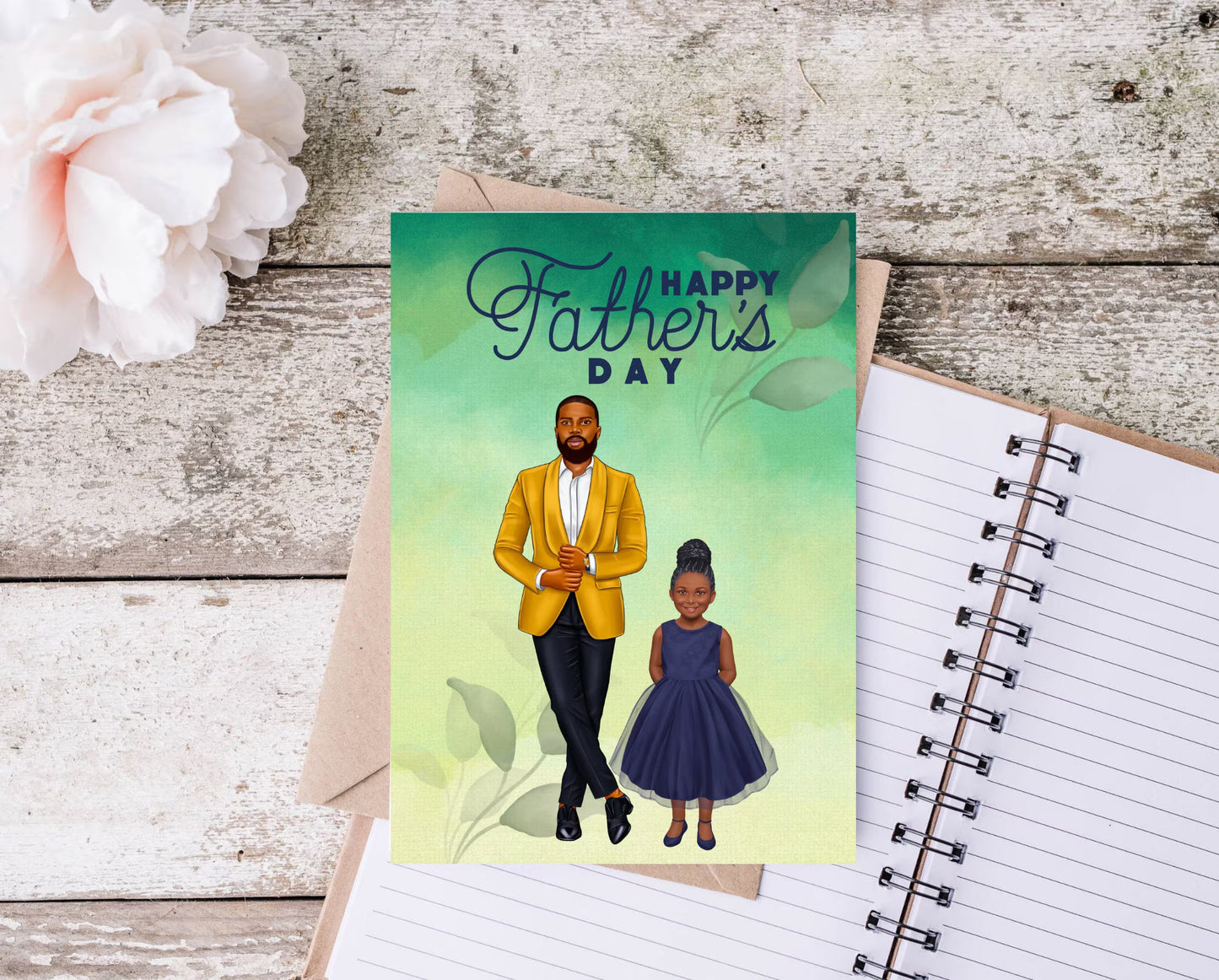 A Father's Love and Guidance Card