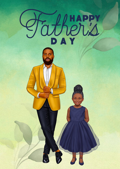 A Father's Love and Guidance Card