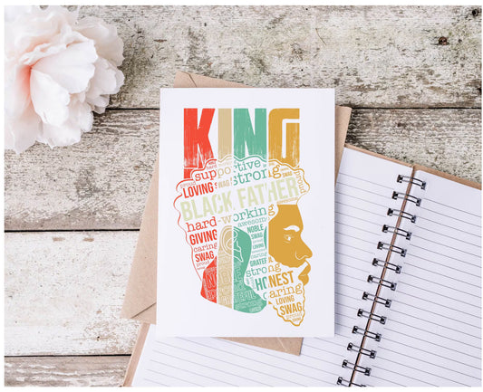 King: Celebrating Black Fathers Card