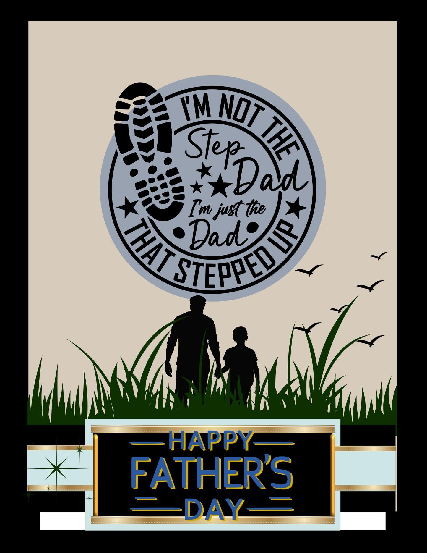 Built for Fatherhood Father's Day Card
