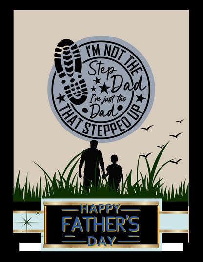 Built for Fatherhood Father's Day Card