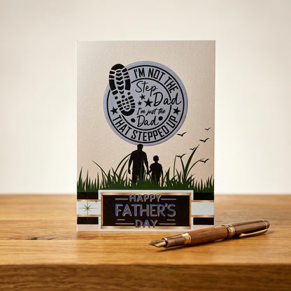 Built for Fatherhood Father's Day Card